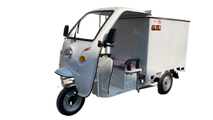 Eco-Friendly Express Delivery Tricycle for Sustainable Shopping Solutions