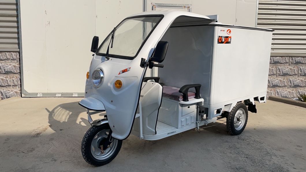 Multi-Purpose Electric Tricycle for Fast Delivery and Shopping Trips