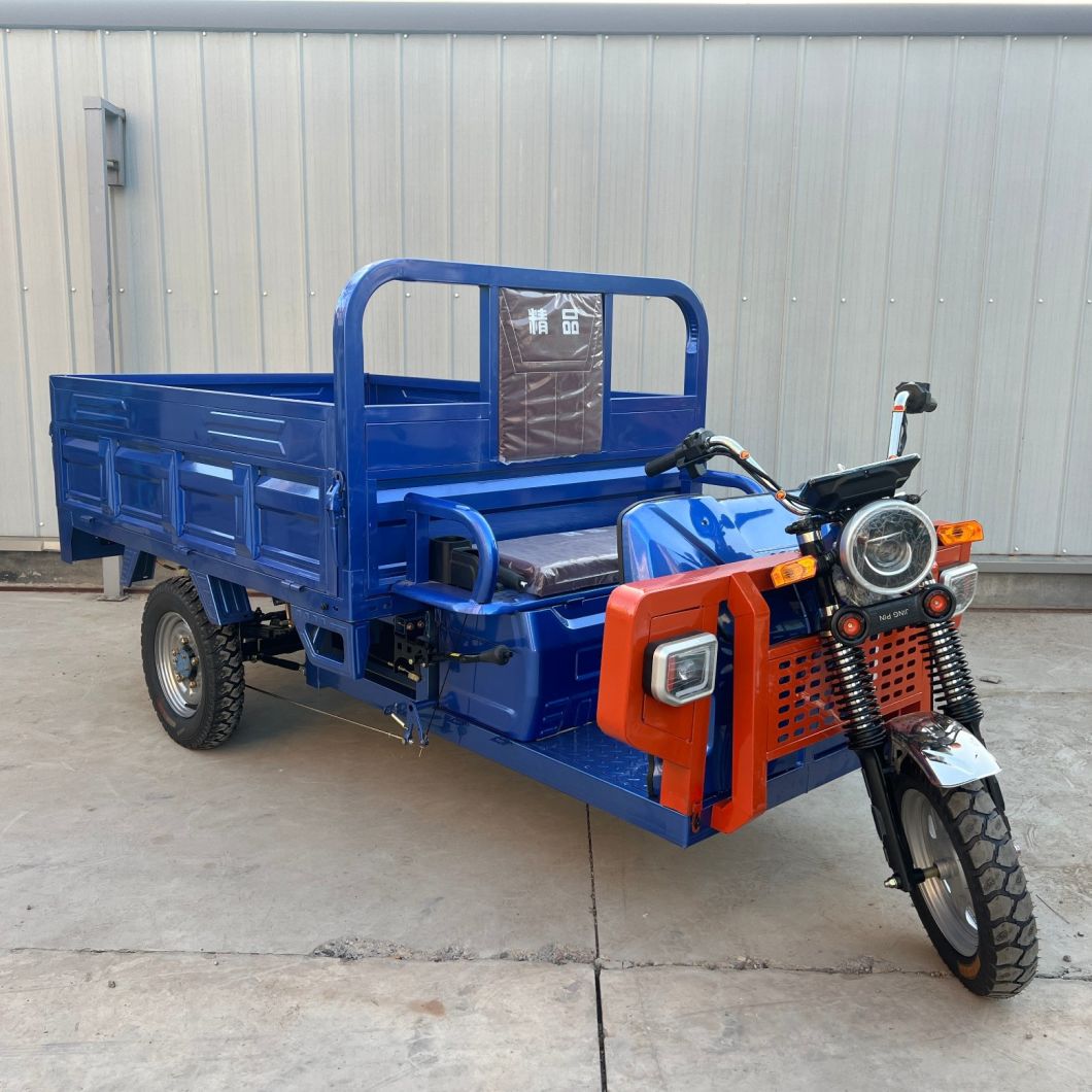 Shandong Electric Tricycle with Steering Handle for Cargo Transport