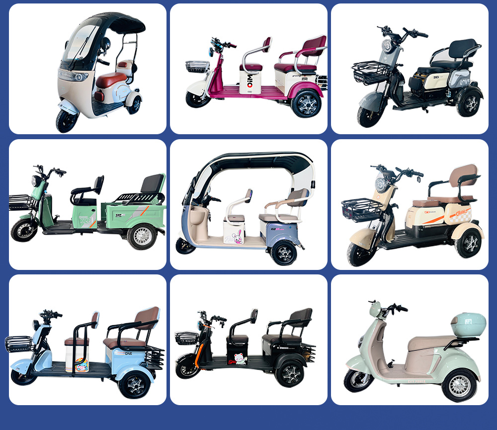 Quality 60V Cargo Delivery Electric Tricycle for Heavy Loads