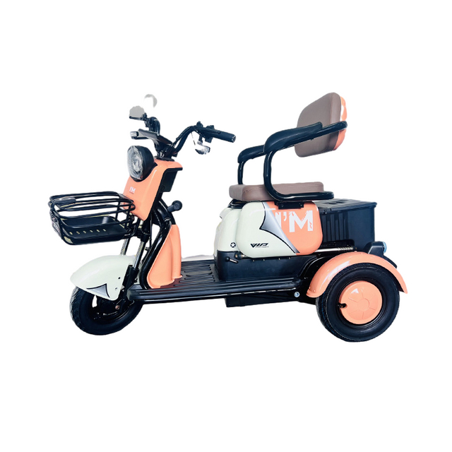 Comfortable Leisure Tricycle for Family Outings and Urban Mobility