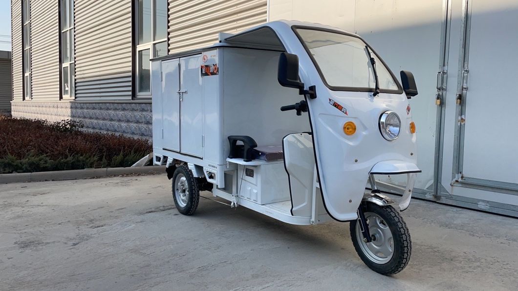 Multi-Purpose Electric Tricycle for Fast Delivery and Shopping Trips