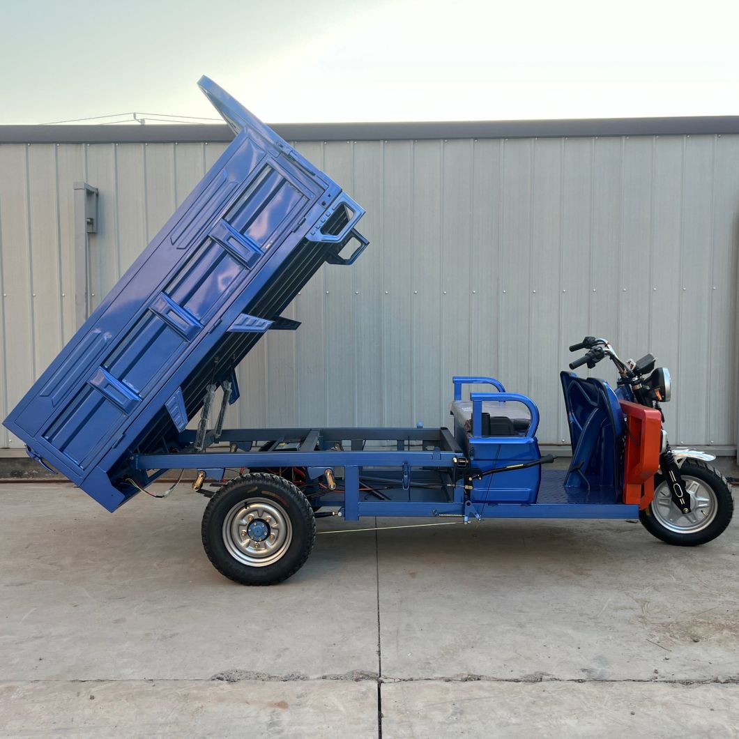 Shandong Electric Tricycle with Steering Handle for Cargo Transport