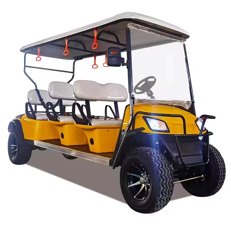 Spacious Electric Golf Cart with Luxury Design for Golf Courses