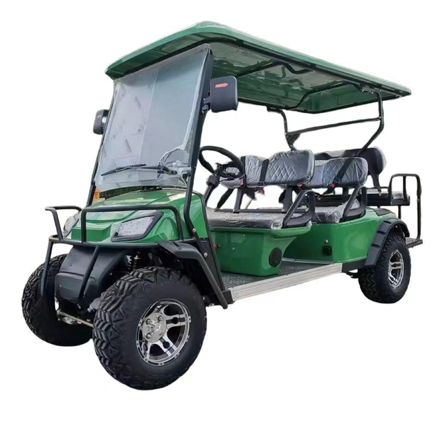 Premium Electric Golf Cart with Spacious Seating and Smooth Ride